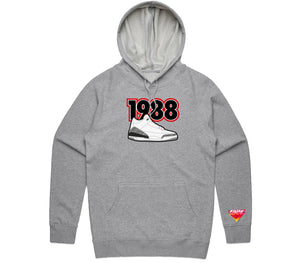 Since 88 Cement Athletic Heather Hoodie